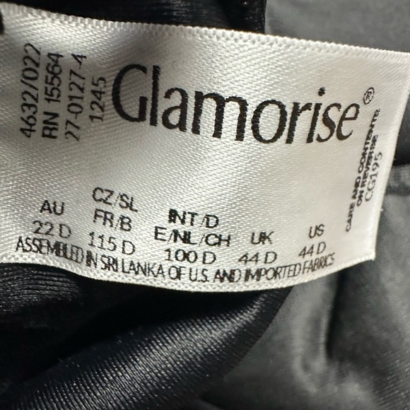 Glamorise Women's Full Figure Plus Size Wonderwire Front Close Bra #1245  NWT - Picture 4 of 6